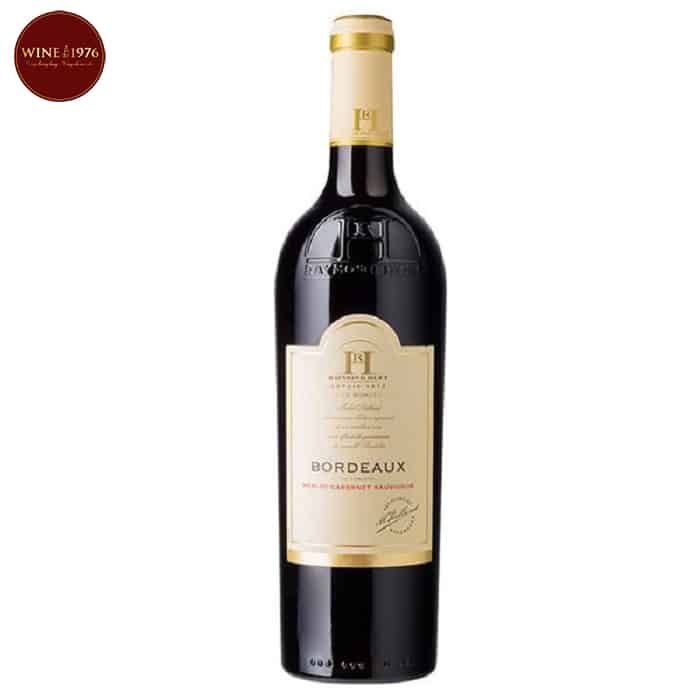 Rượu vang Bordeaux- Raymond Huet Merlot Cabernet Sauvignon